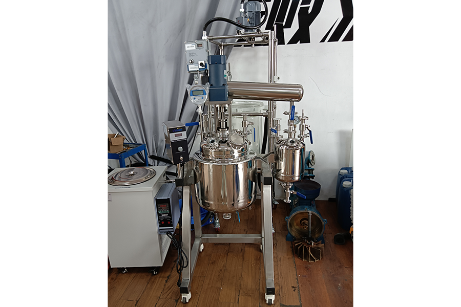 20L Double Jacketed Stainless Steel Reactor Set Shipping To Brazil
