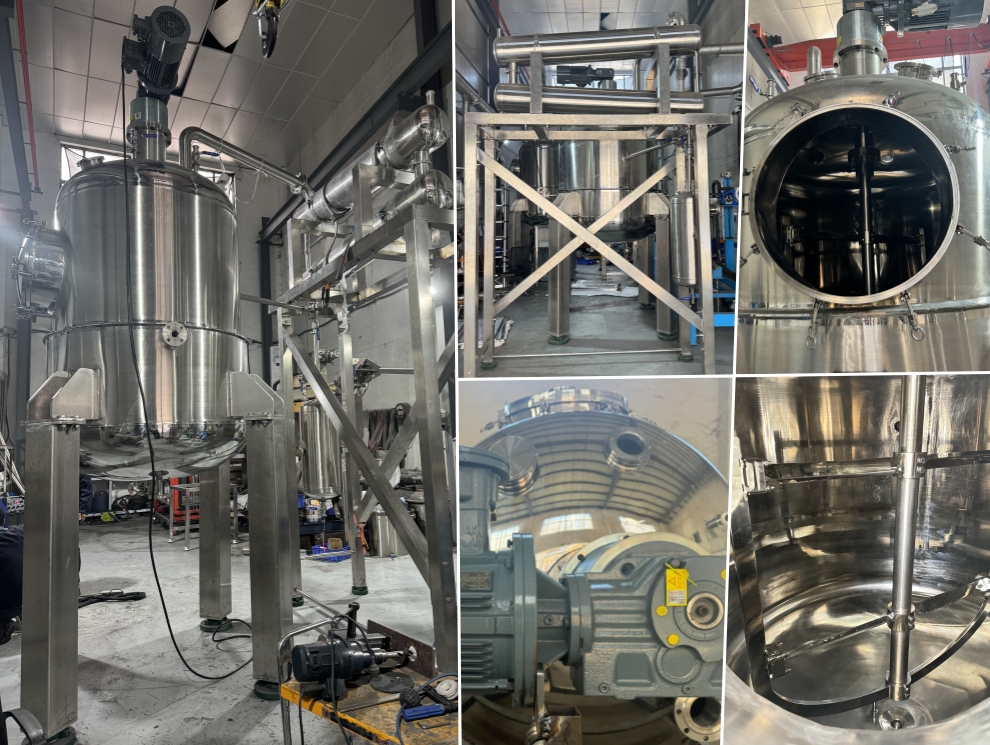 2000L Jacketed Stainless Steel Reactor Is Ready To Ship After Two Month's Production