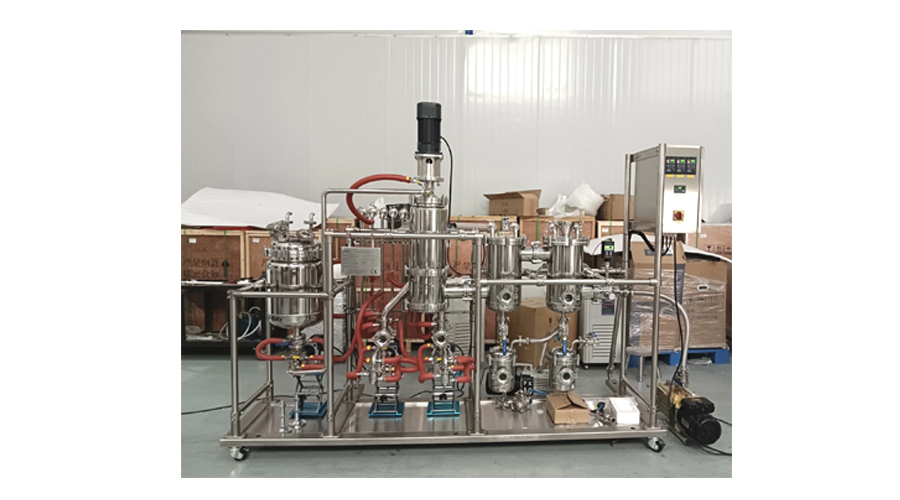 February 22th, 2024/ New Set of 7inch Stainless Steel Wiped Film Evaporator( Molecular Distillation) Equipment Is Ready for Shipping To Slovenia