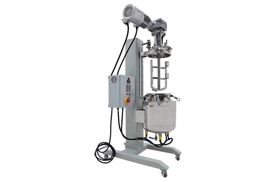 360-degree Rotatable 30L Double Jacketed Stainless Steel with Hand Lift To Lift The Lid, And Electrical Heating Tubes