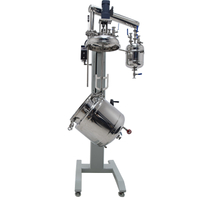50L Liftable And Rotary Jacketed Stainless Steel Reactor