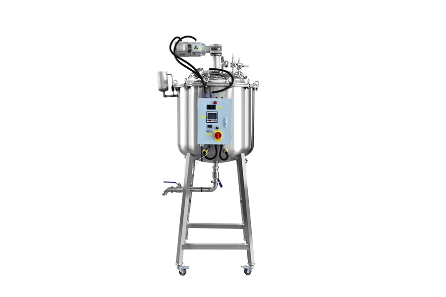 120L Electric Heating Jacketed Stainless Steel Reactor Shipping To Indonesia