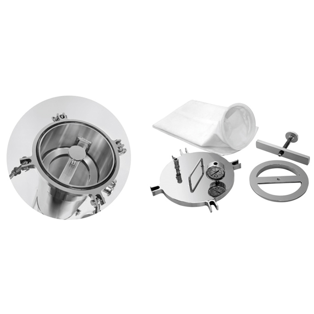 Stainless Steel Side Entry Bag Filter Housing
