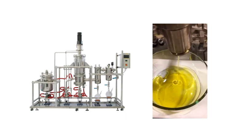 January 10th, 2024/ 12inch Wiped Film Molecular Distillation System Shipped to American for Distilling Oil