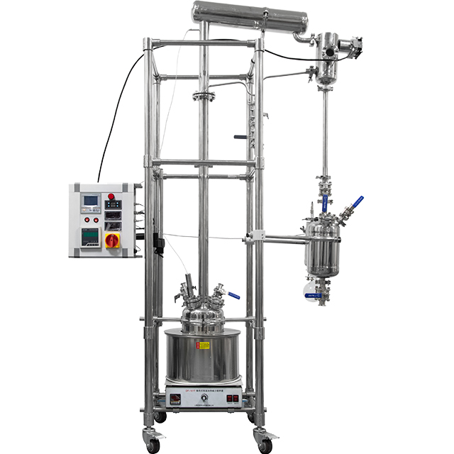 Equipo de destilación fraccionada (rectificación) de acero inoxidable 5L 10l 20L