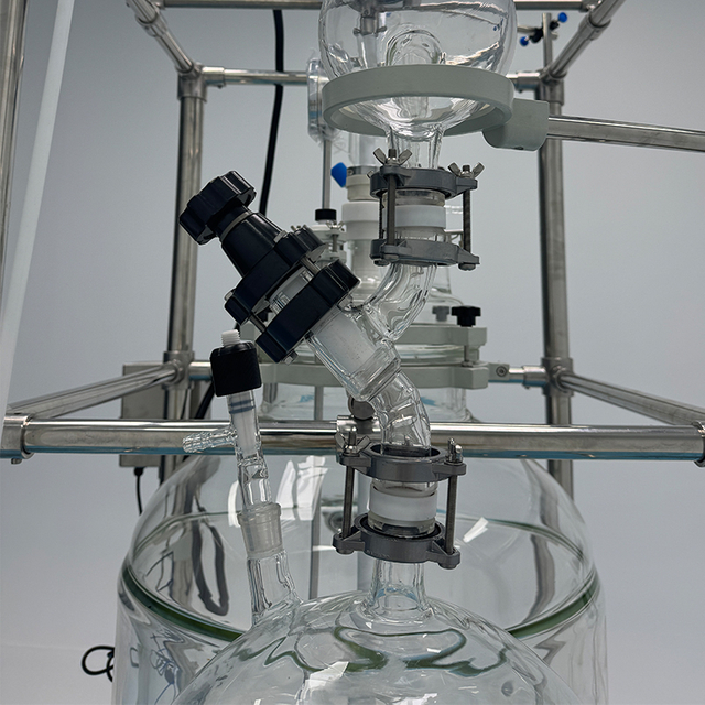 200L Jacketed Glass Reactor