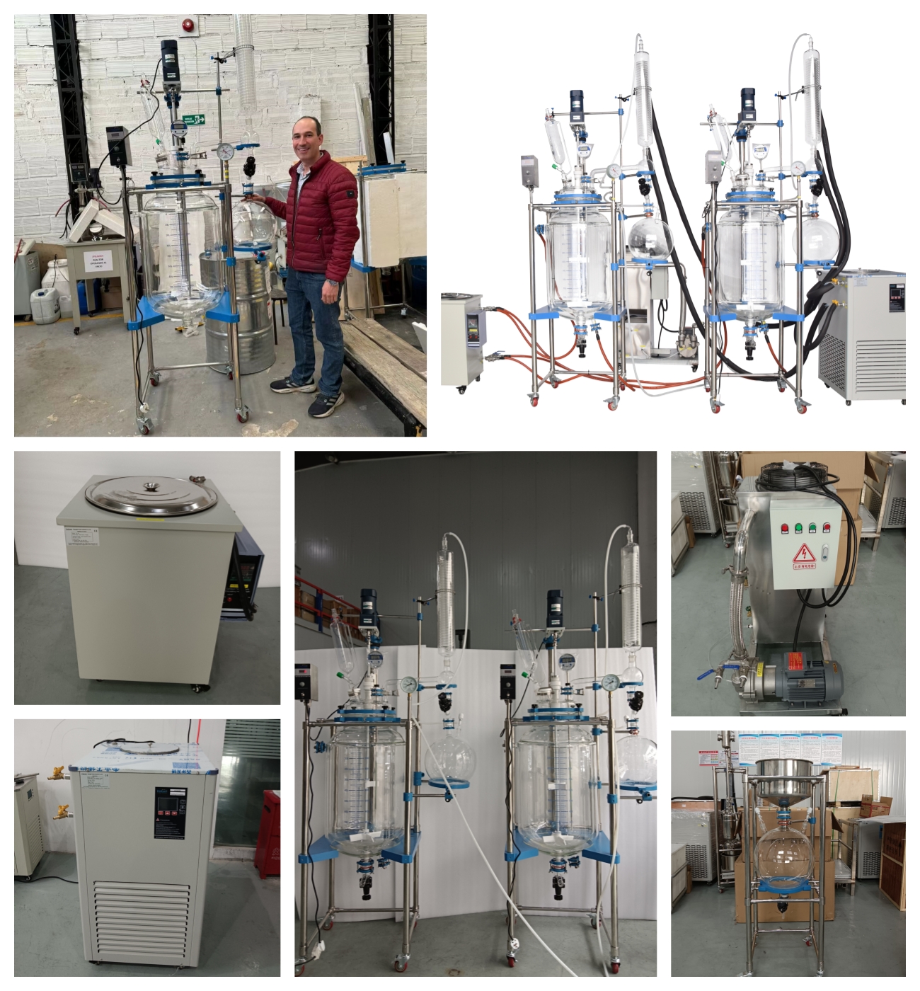 Our Client Was Delighted Upon Receiving Their Shipment of Glass Reactors