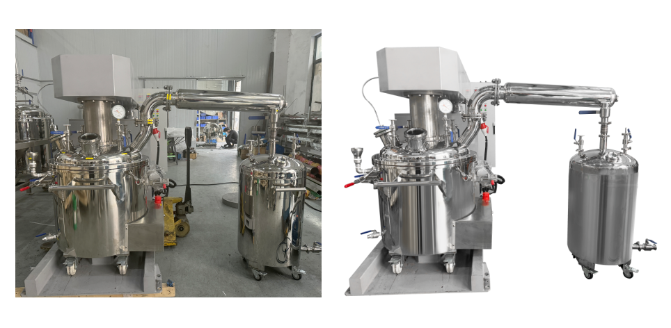 A New Set of Stainless Steel Hydraulic Lifting Reactor, 150L, 15KW
