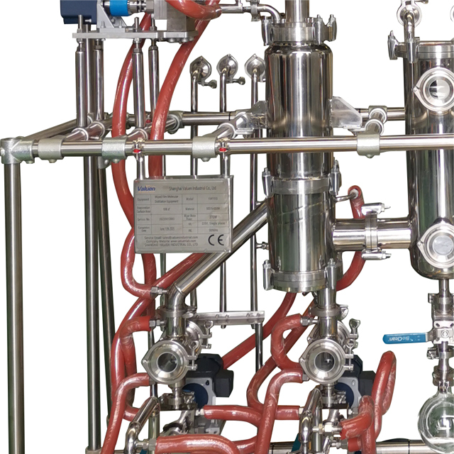 4-5inch Stainless Steel Wiped (Thin) Film (Molecular) Distillation System