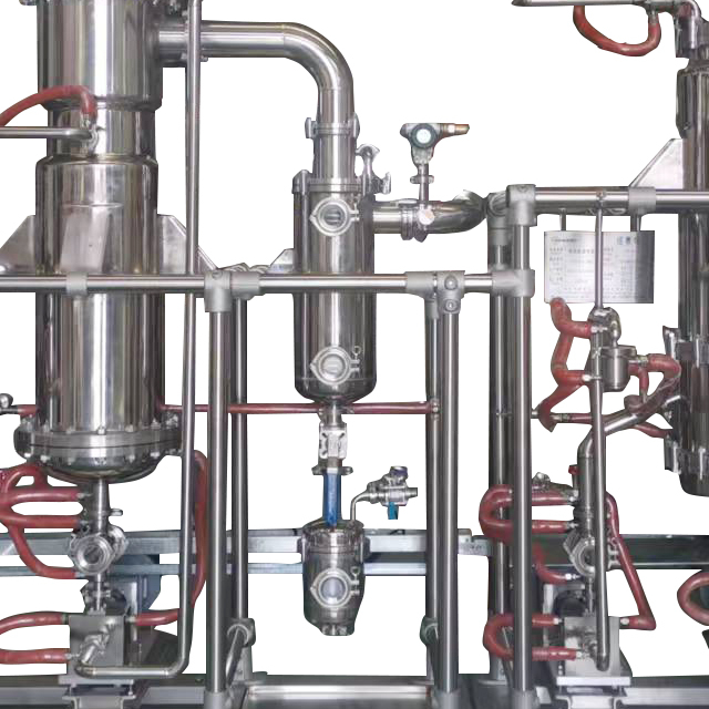 Dual Stage Stainless Steel Wiped (Thin) Film (Molecular) Distillation System